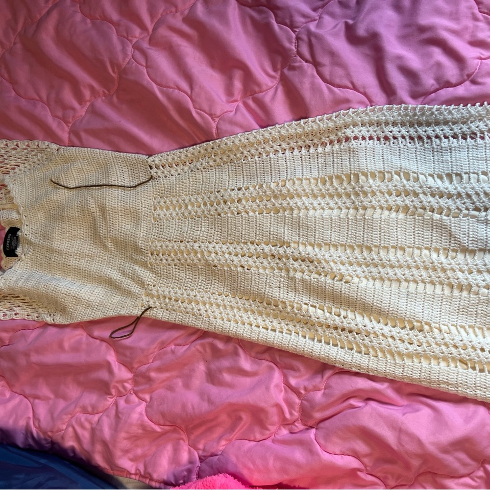 Express handknit dress